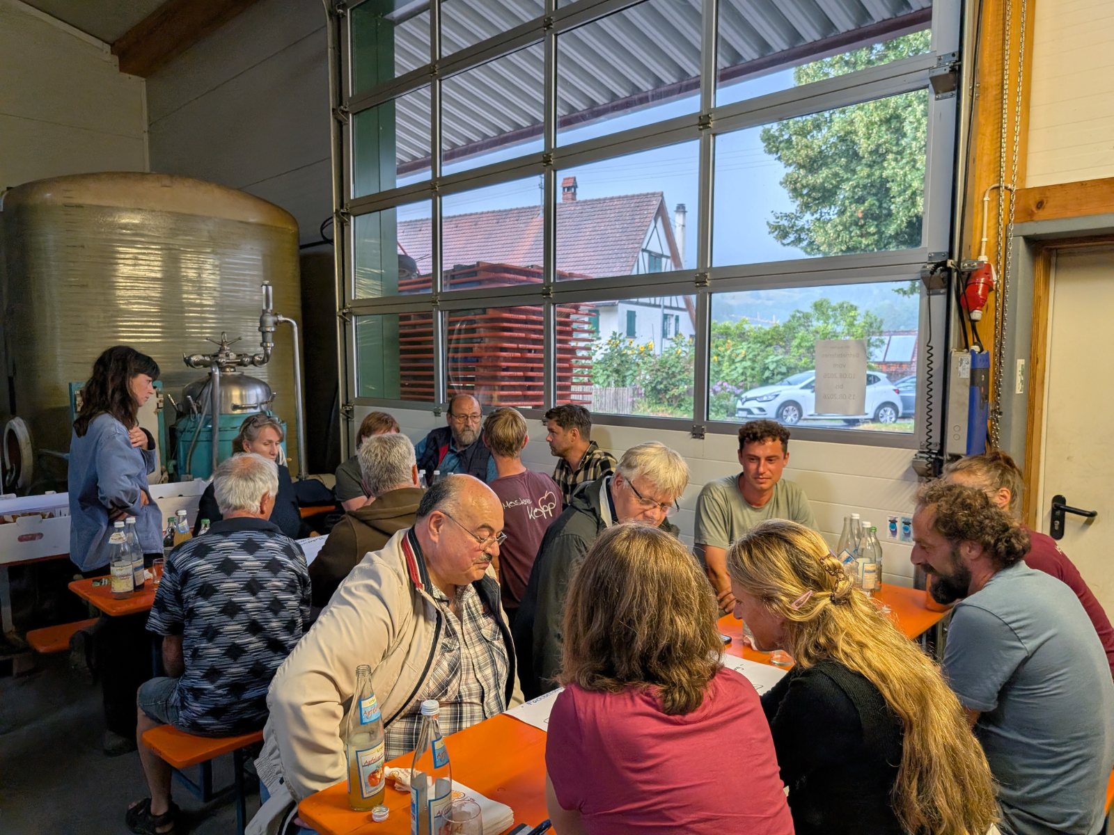 Treffen #2 der Machbarschaft Bürgerschaft am 15. Juli in der Mosterei Kopp – Das Thema des Abends Streuobst